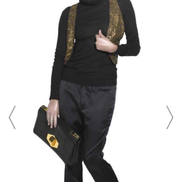 ❤️Day Birger Et Mikkelsen Gold Brass Vest Size 38 - Picture 3 of 8